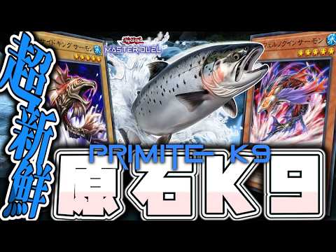 【遊戯王マスターデュエル】 サーモンがガチで強い 『原石K9』 【ゆっくり解説】 サムネイル