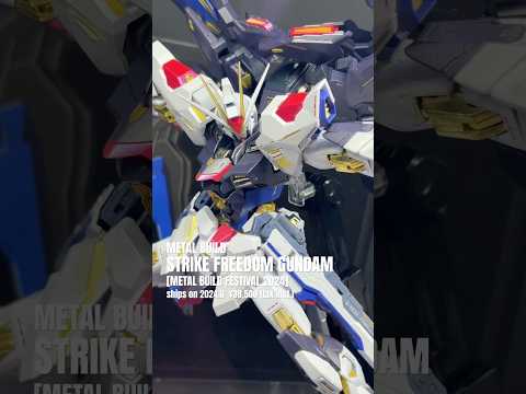 【ガンダム展示】メタルビルド ストライクフリーダムガンダム（METAL BUILD FESTIVAL 2024）！魂ネ… サムネイル