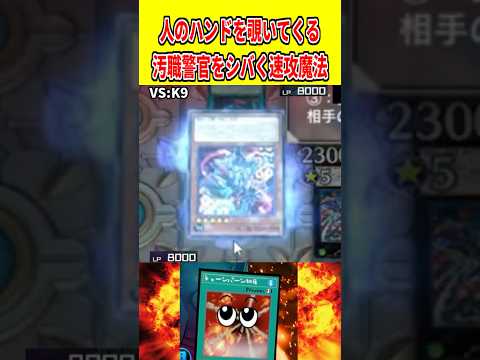 人のハンドを覗いてくる汚職警官をシバく速攻魔法【遊戯王マスターデュエル】 遊戯王 遊戯王マスターデュエル vtuber… サムネイル