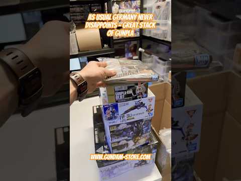 As usual Germany never disappoints - great stack of Gunpla… サムネイル