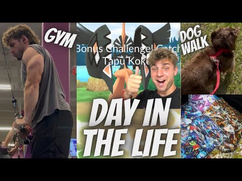 ✨A Day in The Life of a Pokemon Go YouTuber!✨(Day Off Editi… サムネイル