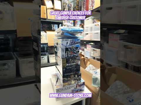 Great Gunpla choices for Swedish customer gundam gunpla ban… サムネイル