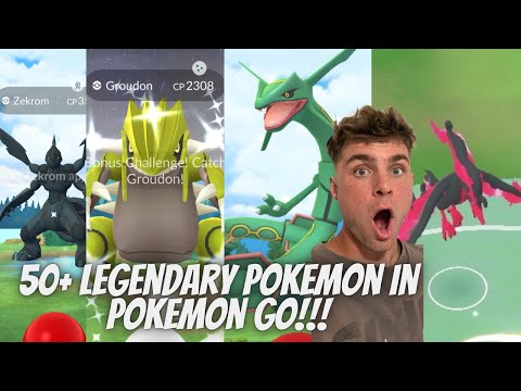 ✨50+ WILD LEGENDARY POKEMON FOUND!!! Legendary Catch Race A… サムネイル