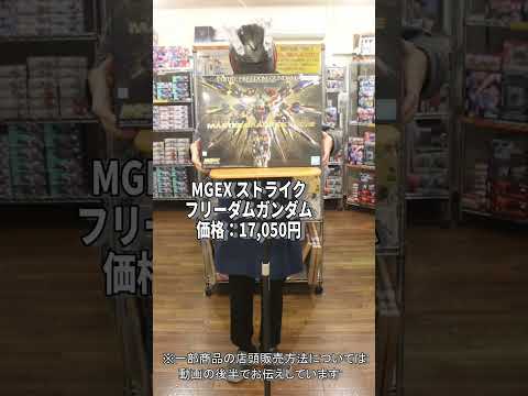 メガサイズガンダムやMGEXストライクフリーダムなど4/4入荷商品のお知らせ　ホビーショップくらくら サムネイル