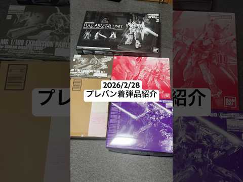2026/2/28 ガンプラ着弾品紹介！プレバンよりメタルビルド フォースインパルスガンダムにRGガンダムアストレイ… サムネイル