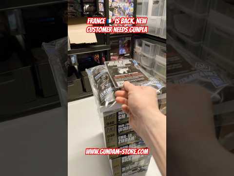 France 🇫🇷 is back. New customer needs Gunpla gundam gunpla… サムネイル