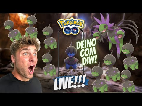 ✨Deino Classic Community Day LIVE In Pokemon Go LIVE!✨ サムネイル