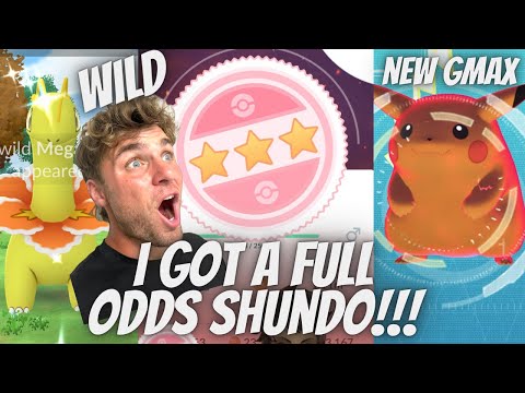 💯✨I GOT A FULL ODDS SHUNDO IN POKEMON GO!!!✨💯 サムネイル