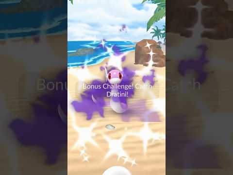 ✨Shiny Shadow Dratini CAUGHT In Pokemon Go!✨ shorts pokemon サムネイル