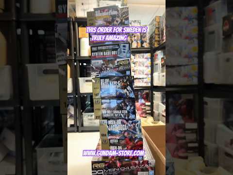 This order for Sweden is truly amazing 🙌🏼🙏🏽 gundam gunpla b… サムネイル