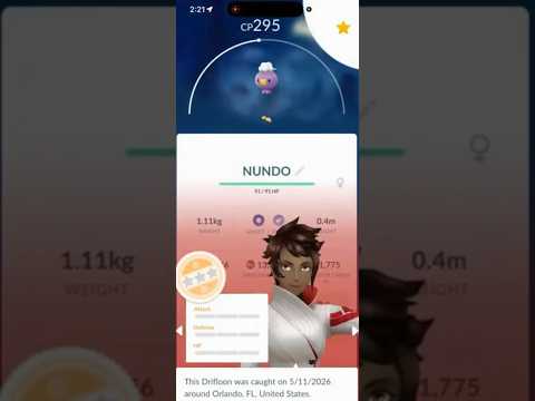 0️⃣I Caught a NUNDO Pokemon in Pokemon Go!0️⃣ shorts  pokem… サムネイル
