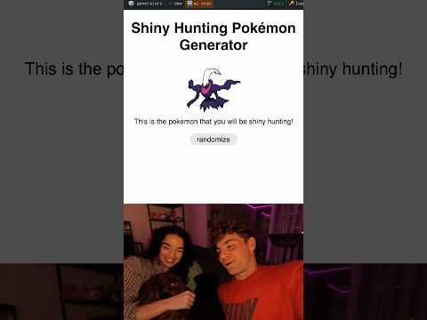 Blindly Ranking SHINY POKEMON With Adri! shorts pokemon サムネイル