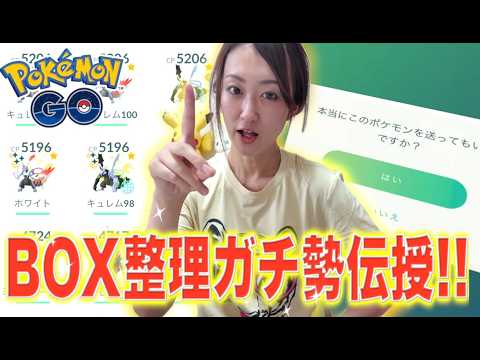 今がBOX整理のタイミング、BOX整理ガチ勢の断捨離方法【ポケモンGO】 サムネイル