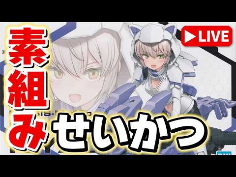 【素組みライブ】スピード狂のシスターにゃ！バイク作るにゃ！「30MS ニャレンティ=ニャボロ（プレストフォーム）」 サムネイル