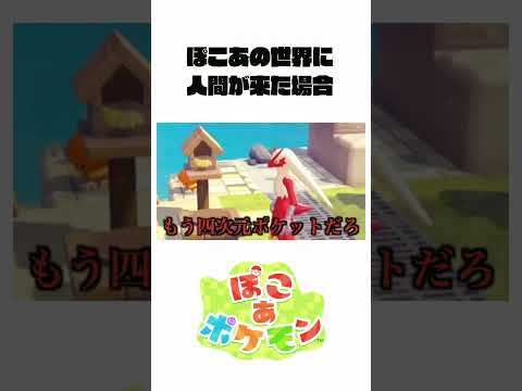 ぽこあの世界に来た人間の反応　 ぽこあポケモン サムネイル