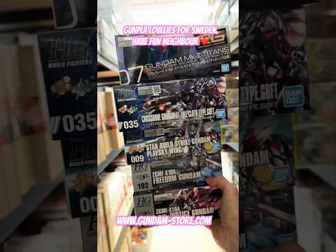 Gunpla lovelies for Sweden. Have fun neighbour ❤️ gundam gu… サムネイル