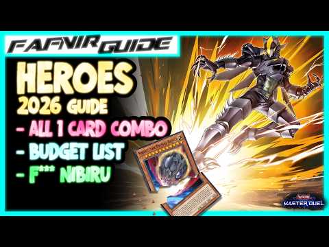 HERO - IN DEPTH GUIDE TO MASTER HEROES‼️  [Yu-Gi-Oh! Master… サムネイル