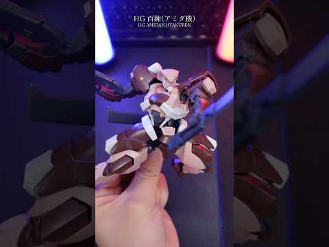 I build HG Hyakuren! modelkit gundam gunpla ガンプラ ガンダム plamo…