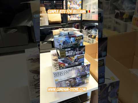 Gunpla kits for Belgium 🇧🇪 gundam gunpla bandai modelkit ho… サムネイル