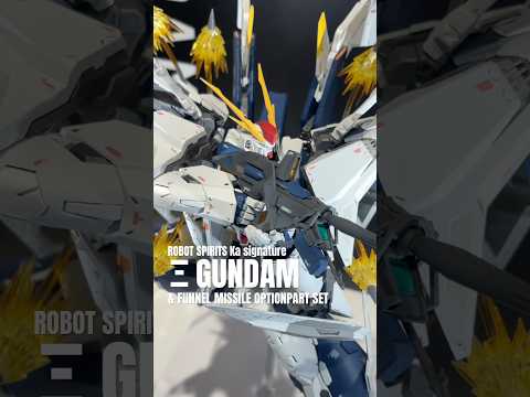 ガンダム展示！ロボット魂Kasignature Ξガンダム（閃光のハサウェイ キルケーの魔女Ver.） & ファンネル… サムネイル
