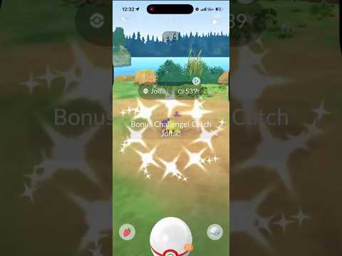 ✨NEW SHINY Shadow Joltik CAUGHT in Pokemon Go!✨shorts pokem… サムネイル