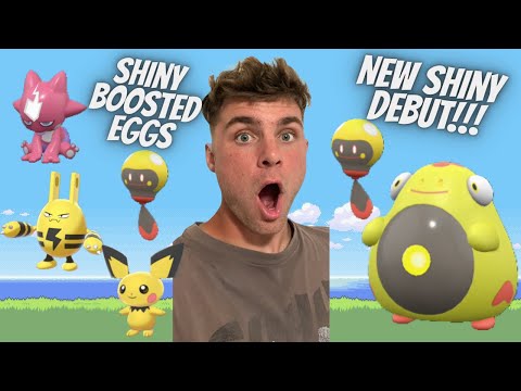 ✨Shiny Tadbulb Hunt and SHINY BOOSTED EGGS In Pokemon Go!✨