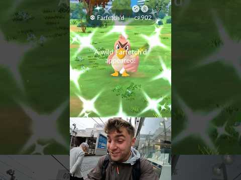 ✨RARE! SHINY KANTO FARFATCH’D CAUGHT IN JAPAN in Pokemon Go… サムネイル
