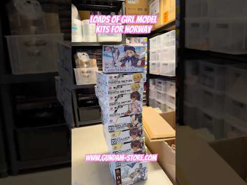 Loads of girl model kits for Norway gundam gunpla bandai mo… サムネイル