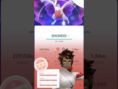 ✨💯I GOT A SHUNDO LUGIA IN POKEMON GO!!! AGAIN!!!💯✨ shorts p… サムネイル