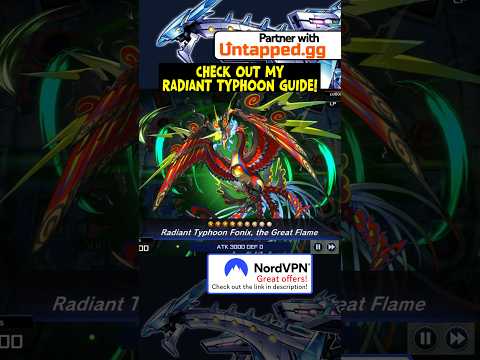 CHECK OUT MY RADIANT TYPHOON GUIDE! ⁉️YuGiOh​​ YuGiOhDuelLi… サムネイル