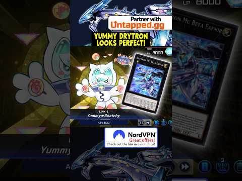 LET DRYTRON PLAYER COOK ⁉️YuGiOh​​ YuGiOhDuelLinks​​ master… サムネイル