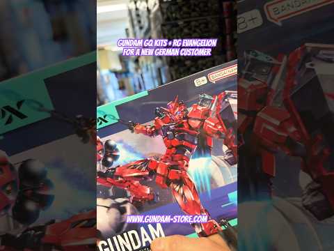Gundam GQ kits + RG Evangelion for a new German customer gu… サムネイル