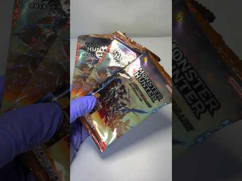モンスターハンター 20th Anniversary カードウエハース 3個 開封 モンハン モンハンnow
