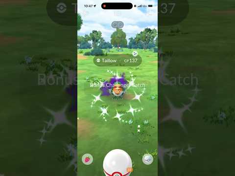 ✨RARE Shiny Shadow Taillow CAUGHT In Pokemon Go!✨ shorts po… サムネイル