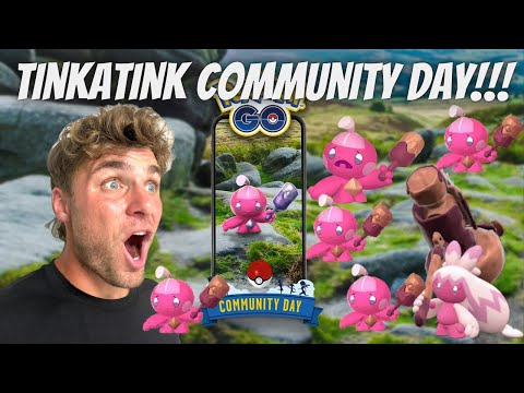 ✨Tinkatink Community Day LIVE In Pokemon Go!✨ サムネイル