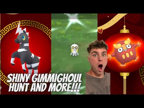 ✨Shiny Gimmighoul Hunt! Shiny Boosted Odds and NEW Pokemon… サムネイル
