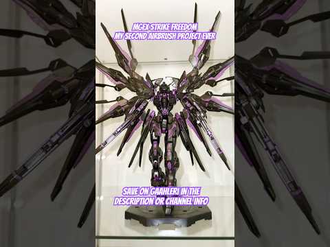 MGEX Strike Freedom - My second  airbrush project ever gund… サムネイル