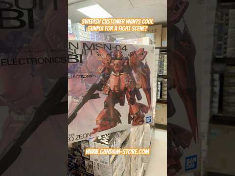 Swedish customer wants cool Gunpla for a fight scene? gunda… サムネイル