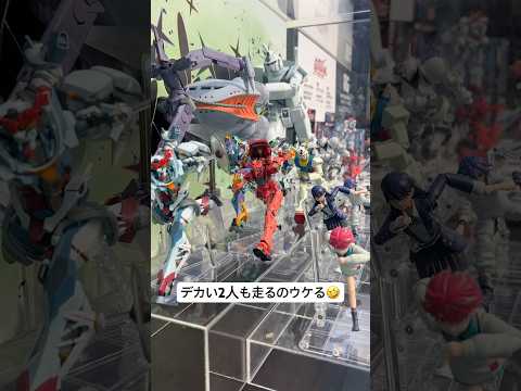 【ガンダム展示】機動戦士ガンダムジークアクスのガンダム達がみんなで走る！マチュやキケロガも揃って走るのがウケる🤣魂ネイ… サムネイル