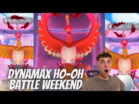 ✨Shiny Dynamax Ho-Oh Hunt LIVE In Pokemon Go!✨ サムネイル
