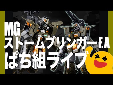 [ガンプラ]MG ストームブリンガーF.A ぱち組ライブ