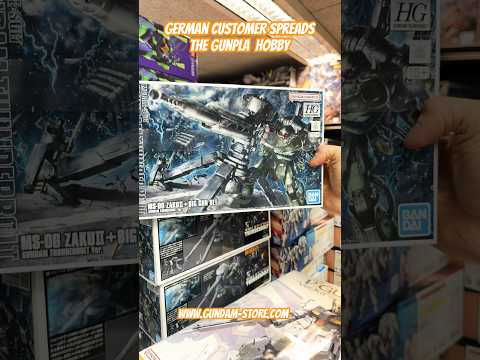 German customer spreads the gunpla  hobby gundam gunpla ban… サムネイル