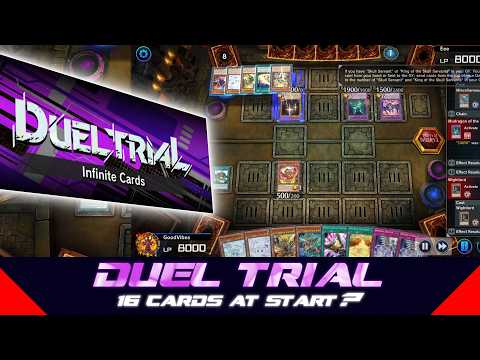 I STARTED WITH 16 CARDS?! Duel Trial is BROKEN! 🤯 | Yu-Gi-O… サムネイル