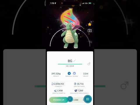 ✨NEW Shiny BACKGROUND Dragonite CAUGHT in Pokemon Go!✨ shor… サムネイル