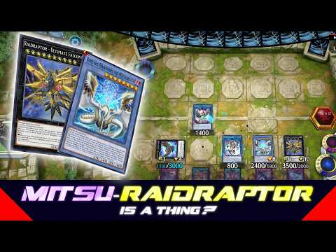 MITSURUGI RAIDRAPTOR is a thing?🕊️ | Yu-Gi-Oh! Master Duel サムネイル